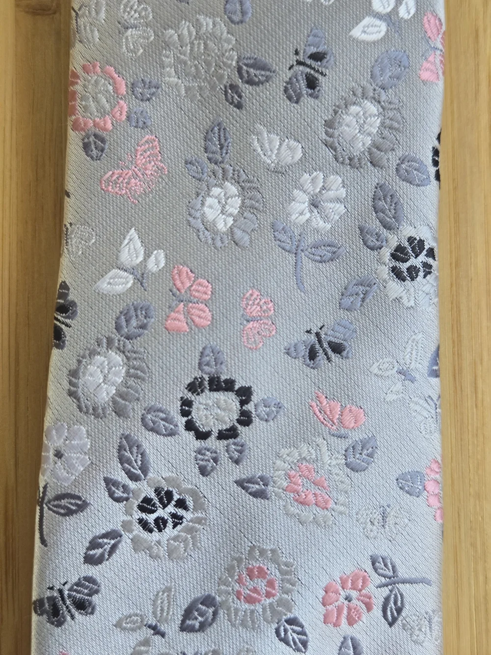 HISDERN Handmade Kids Floral Pre-Tied Neck Tie Easy Snap Closure